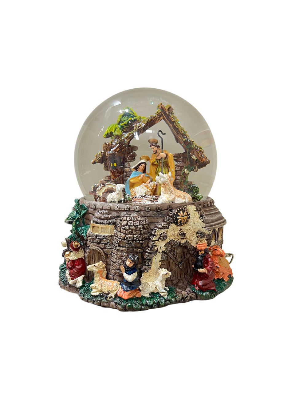 Sfera Di Neve Il Mondo Dei Carillion Presepe 56087