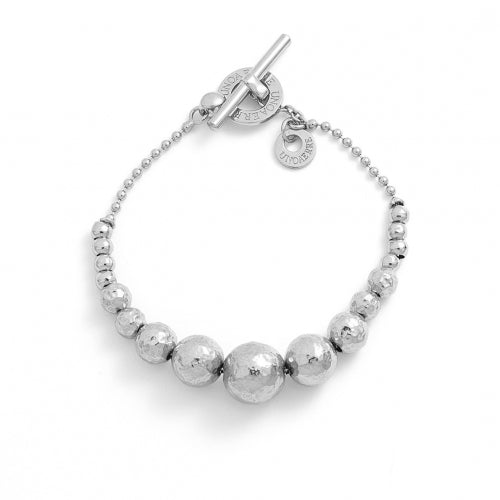 Bracciale Donna Unoaerre Argento Lucido Catena Biglie Decrescenti 509148