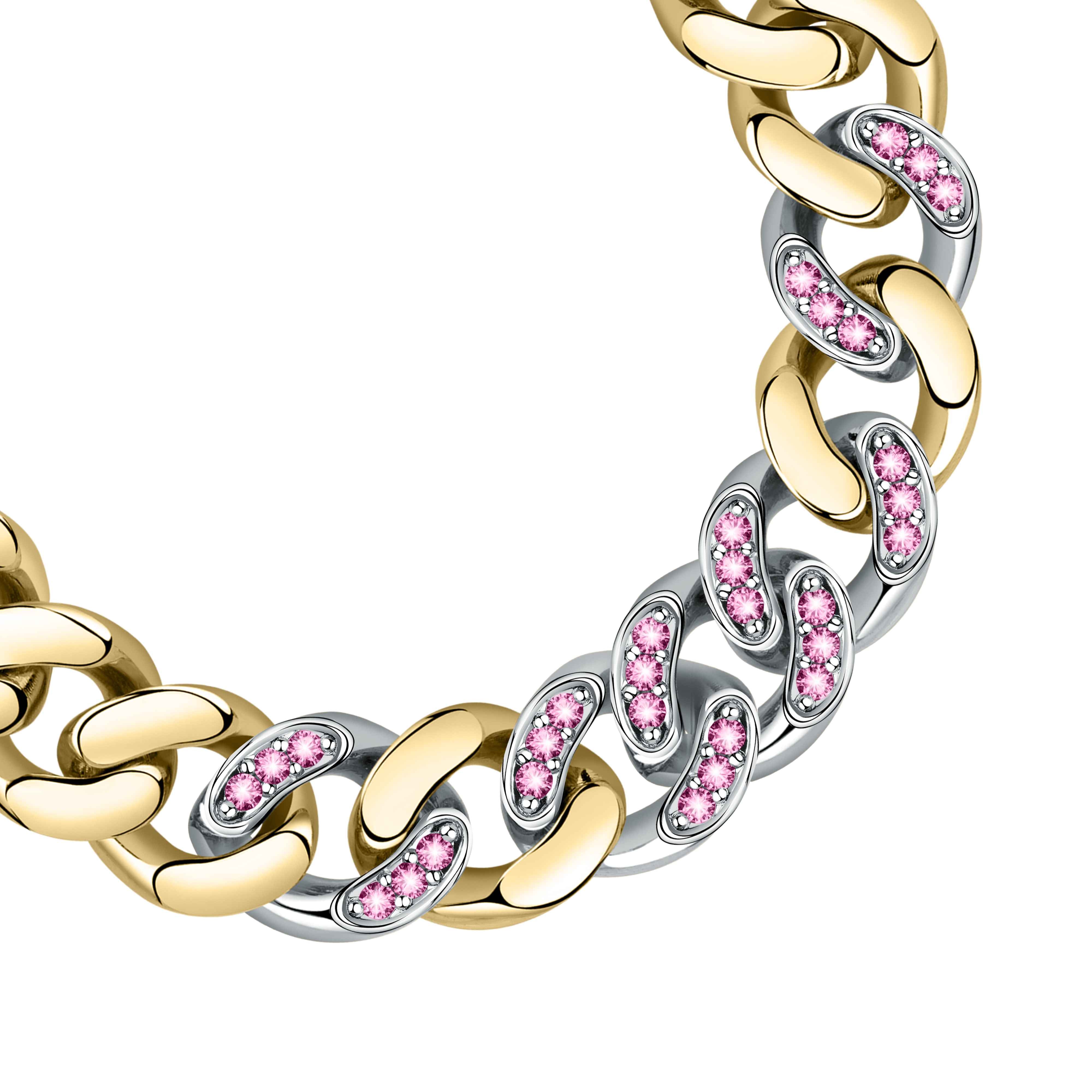 Bracciale Donna Chiara Ferragni Catena Groumette Zirconi
