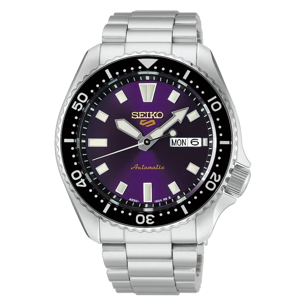 Orologio Uomo Seiko 5 Edizione Limitata Automatico SKX 145° Viola HDB003K1