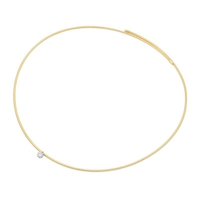 Collana Donna Ponte Vecchio Gioielli Oro Bicolore 18 KT Diamante CG2022BRY