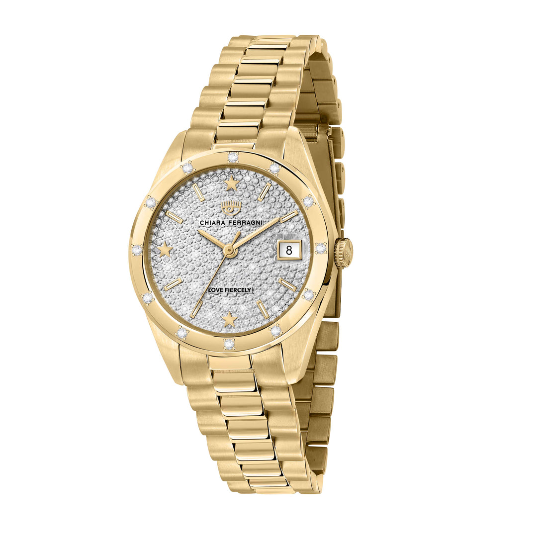 Orologio Donna Chiara Ferragni Quarzo Solo Tempo Acciaio Dorato