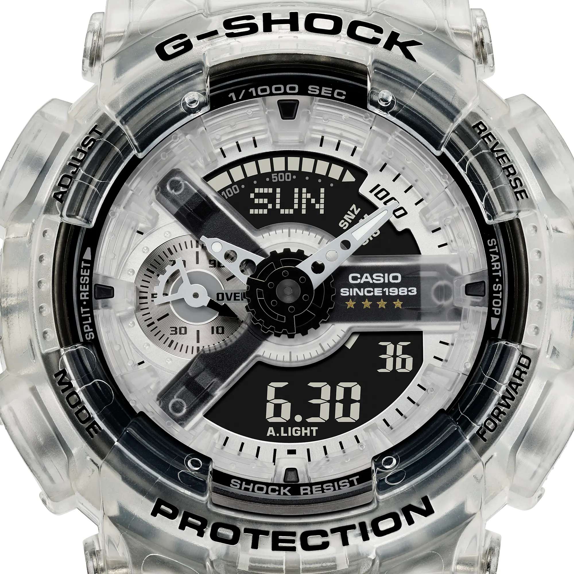 Orologio Uomo Casio G-Shock Digitale Special Edition Clear Remix GA-114RX-7AER