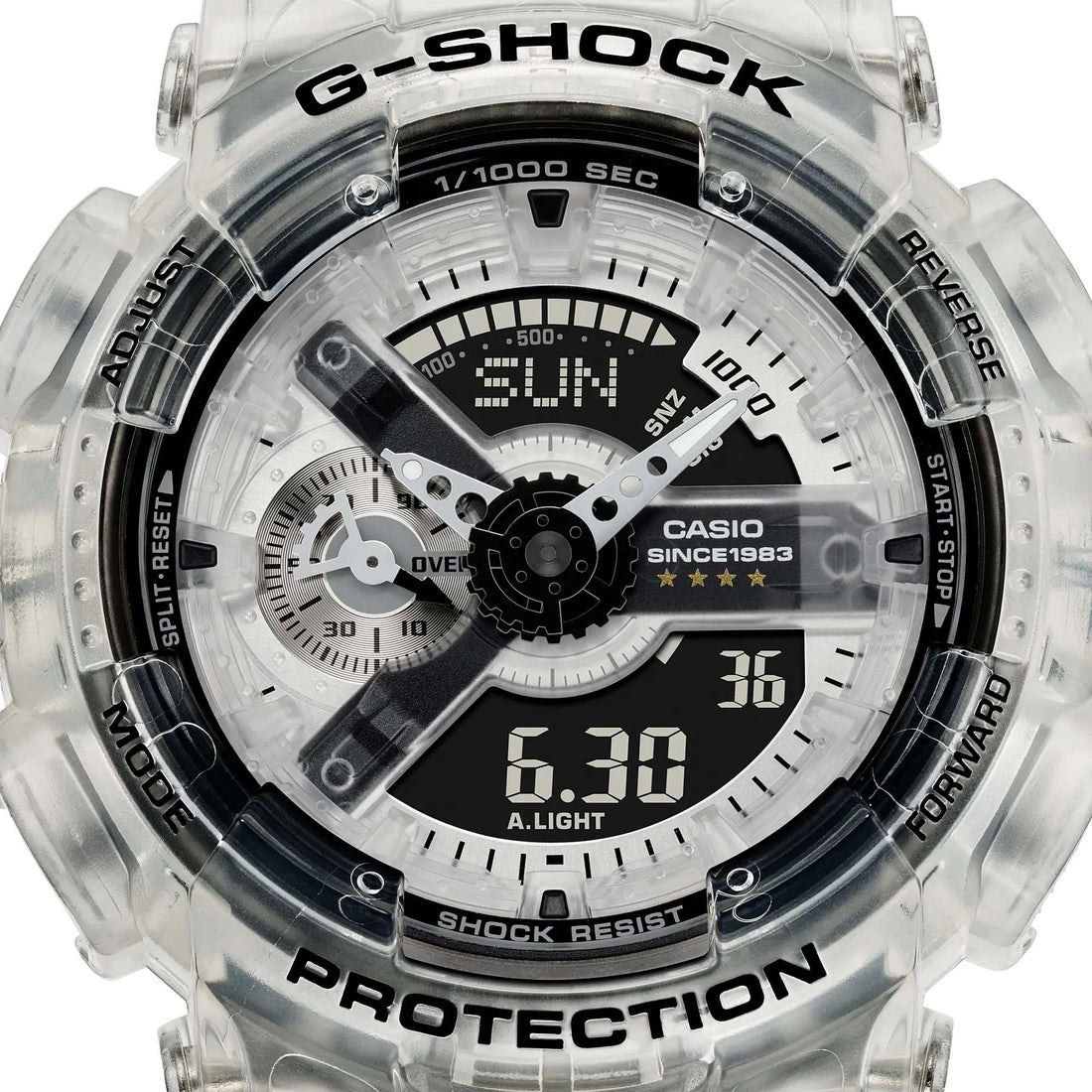 Orologio Uomo Casio G-Shock Digitale Special Edition Clear Remix GA-114RX-7AER