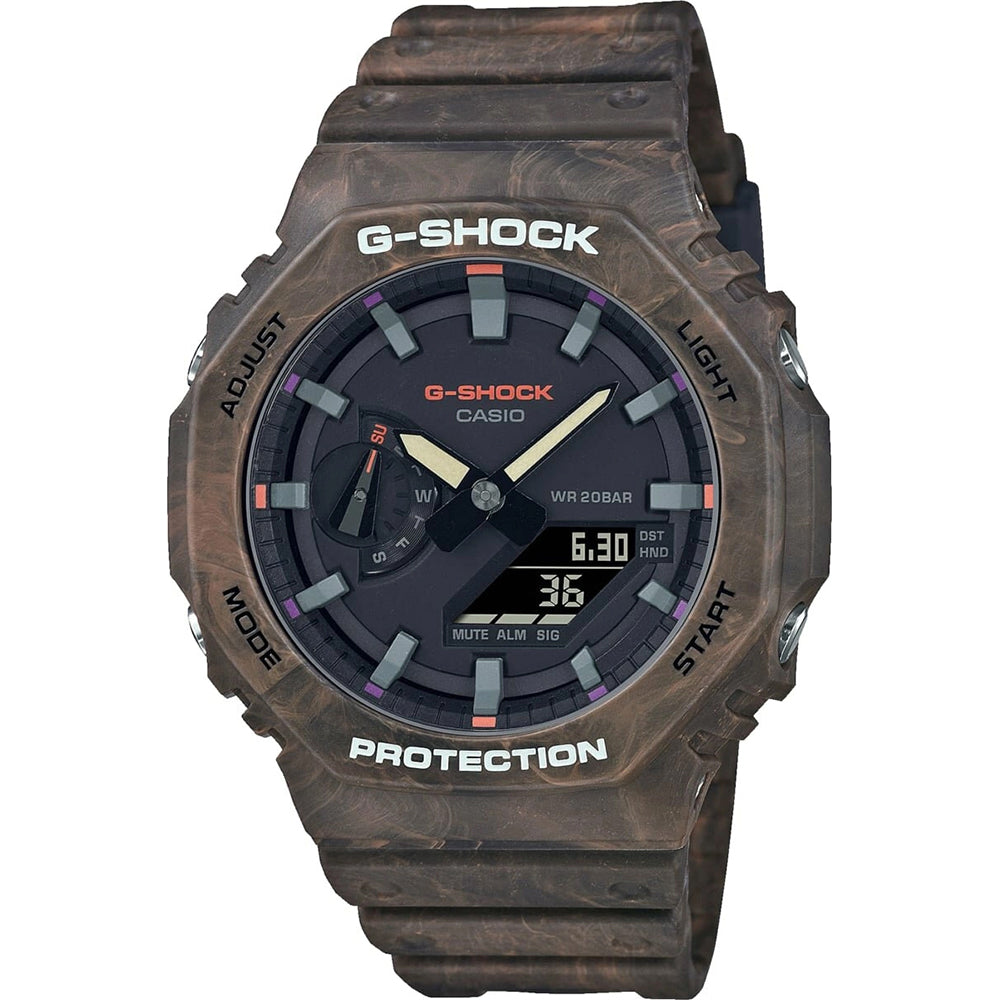 Orologio Uomo Casio G-SHOCK Gomma Quarzo  Data Solo Tempo GA-2100FR-5AER